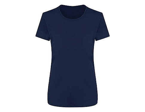 AWDis Ambaro Recycled Sports Women's T-Shirts - French Navy