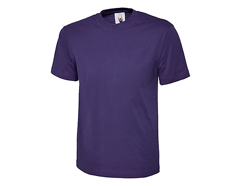 Uneek Classic T-Shirts - Purple