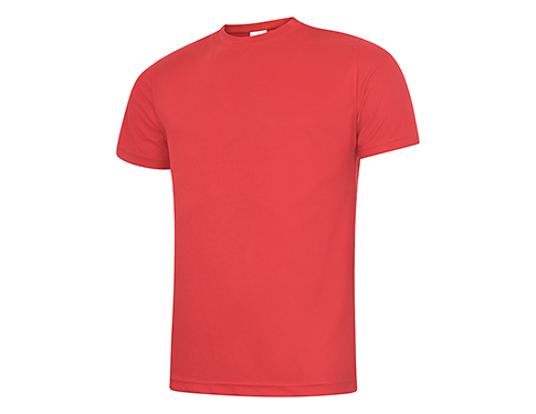 Uneek Ultra Cool T-Shirts - Red