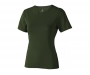 Liberty Short Sleeve Women's Soft Feel T-Shirts - Army Green