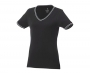Ace Short Sleeve Women's Pique T-Shirts - Black / Grey / White