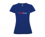 Roly Montecarlo Womens Performance T-Shirts - Royal Blue