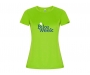 Roly Imola Womens Sport Performance T-Shirts - Fluorescent Green