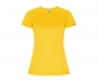 Roly Imola Womens Sport Performance T-Shirts - Yellow