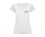 Roly Victoria Womens V-Neck T-Shirts - White