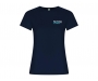 Roly Golden Womens Organic Cotton T-Shirts - Navy Blue