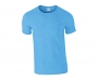 Gildan Softstyle Ringspun T-Shirts - Heather Sapphire