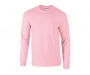 Gildan Ultra Long Sleeved T-Shirts - Light Pink