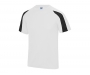 AWDis Contrast Performance T-Shirts - White / Black
