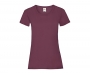 Fruit Of The Loom Value Weight Women's T-Shirts - Burgundy