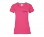 Fruit Of The Loom Value Weight Women's T-Shirts - Fuchsia