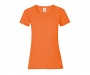 Fruit Of The Loom Value Weight Women's T-Shirts - Orange