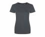 AWDis Womens Cascade Organic T-Shirts - Charcoal
