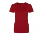 AWDis Womens Cascade Organic T-Shirts - Fire Red