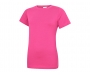 Uneek Classic Ladies Crew Neck T-Shirts - Hot Pink