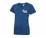 Uneek Classic Ladies V-Neck T-Shirts - Royal Blue