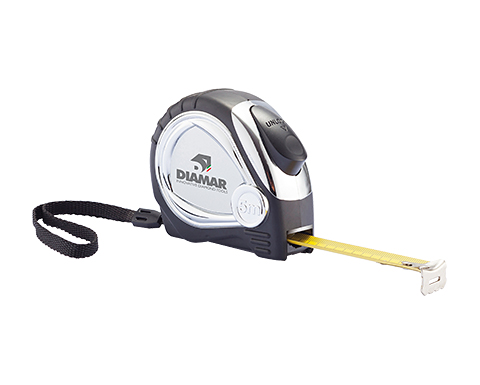 Foreman Chrome Plated 5m Auto Stop Tape Measure