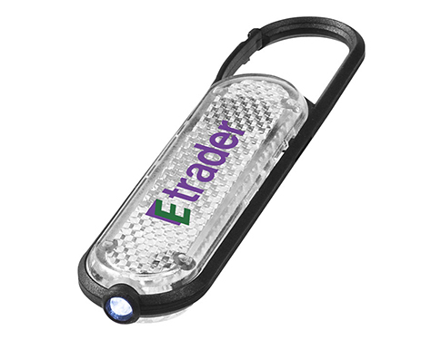 Bling LED Carabiner Keychain Light