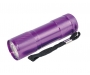 Flame Metal LED Boxed Flashlights - Purple