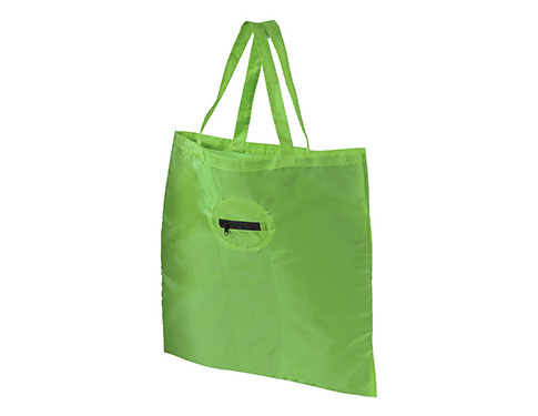 Take-Away Foldable Shoppers - Lime