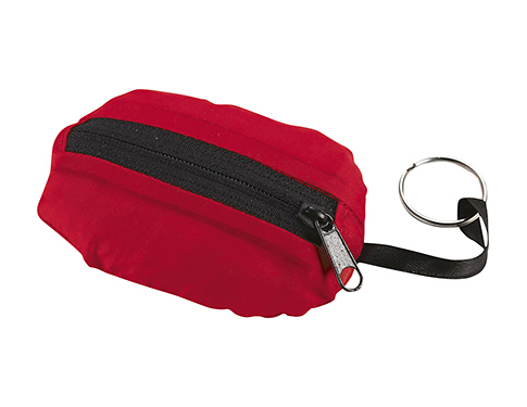 Take-Away Foldable Shoppers - Red