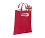 Maple Non-Woven Foldable Tote Bags - Red