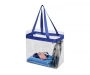 Malibu Clear PVC Tote Bags - Royal Blue