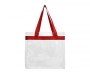 Malibu Clear PVC Tote Bags - Red