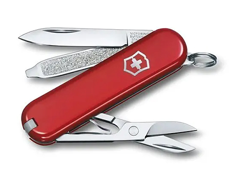 Classic SD Swiss Army Pocket Knives - Red