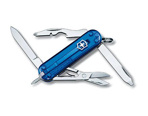 Manager Swiss Army Pocket Knives - Translucent Blue