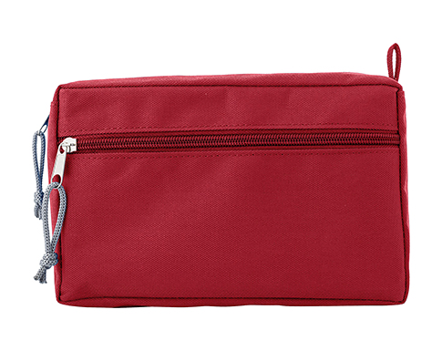 Knottingly Toiletry Wash Bags - Red