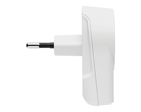 S-Kross Euro USB Charger 2xA - White
