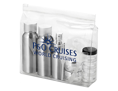 Stansted Airline Approved On-Board Alu Travel Bottle Set