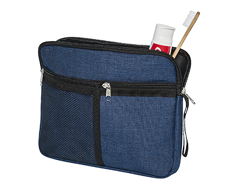 Orlando Toiletry Pouch - Navy Blue