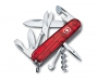 Climber Swiss Army Pocket Knives - Translucent Red