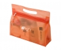 Humber Frosted Toiletry Wash Bags - Orange
