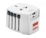 S-Kross MUV USB A/C World Travel Adapters - White