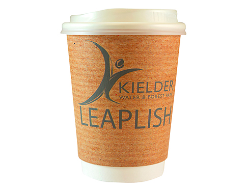 355ml Compostable Eco-Friendly Cups - White