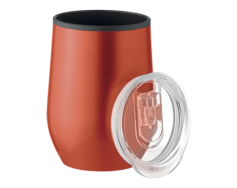 Liberty 350ml Powder Coated Stainless Steel Tumblers - Red