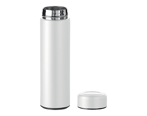 Skyline 425ml Stainless Steel Insulating Flasks - Silver