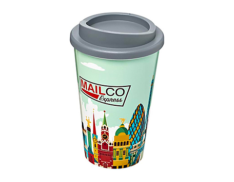 ColourBrite 350ml Americano Coffee Take Away Mugs - Grey