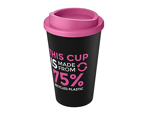 Americano 350ml Eco Take Away Mugs - Pink