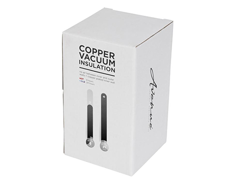 Midas 380ml Copper Vacuum Insulated Tumblers - Black