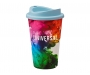 ColourBrite Universal 350ml Take Away Mugs - Light Blue