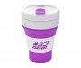 Polo 355ml Foldable Take Away Mugs - Purple