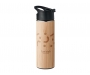 Fernridge 450ml Bamboo Vacuum Flasks With Tea Infuser - Natural