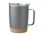 Limerick 300ml Stainless Steel Tumbler With Cork Base - Grey
