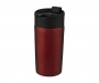 Jakarta 330ml Copper Vacuum Insulated Tumblers With Bamboo Lid - Red