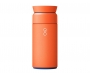 Ocean Bottle 350ml Recycled Vacuum Insulated Brew Flasks - Orange