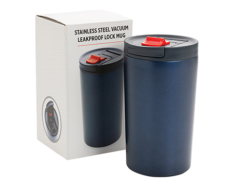 Askrigg 300ml Leakproof Lock Insulated Travel Tumblers - Blue